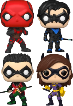 Funko Pop! Gotham Knights - Batman's Avengers - Bundle (Set Of 4)