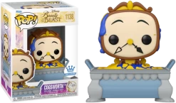 Funko Pop! Beauty And The Beast - Cogsworth In Cobbler #1138 - Chase Chance