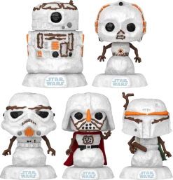 Funko Pop! Star Wars: Holiday - Snowman - Bundle (Set Of 5)