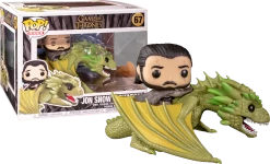 Funko Pop! Game Of Thrones - Jon Snow With Rhaegal #67