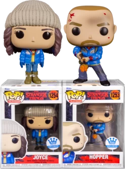 Funko Pop! Stranger Things 4 - Hopper & Joyce - Bundle (Set Of 2)