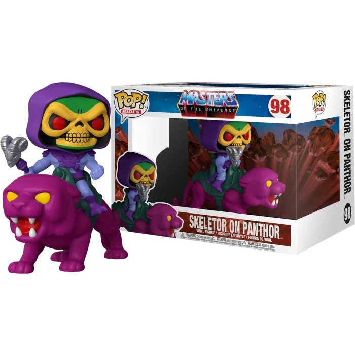 Funko Pop! Rides - Masters Of The Universe - Skeletor On Panthor #98 3 Funko Pop! Rides - Masters Of The Universe - Skeletor On Panthor #98