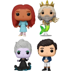 Funko Pop! The Little Mermaid (2023) - Part Of Your World - Bundle (Set Of 4)