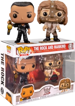 Funko Pop! WWE - The Rock Vs Mankind - 2-Pack