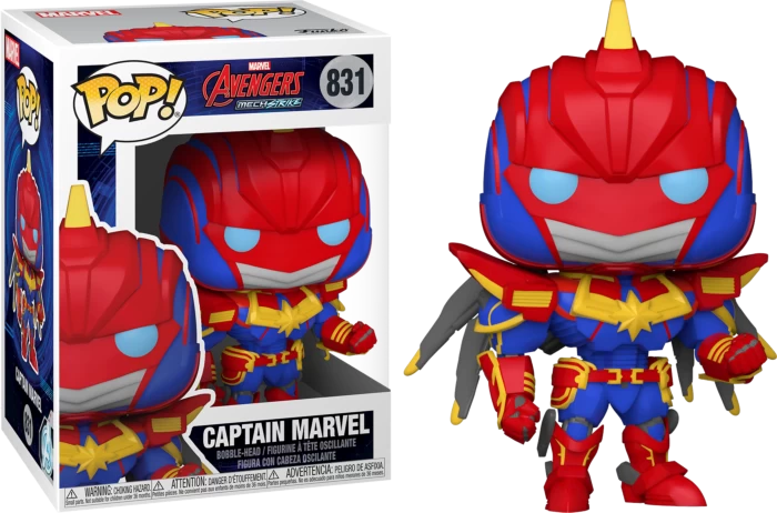 Funko Pop! Avengers Mech Strike - What The Mech Is This - Bundle (Set Of 6) 4 Funko Pop! Avengers Mech Strike - What The Mech Is This - Bundle (Set Of 6) - Image 2