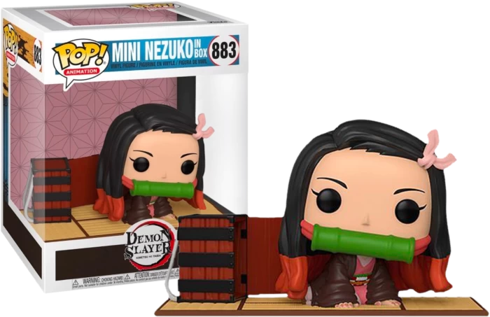 Funko Pop! Demon Slayer - Mini Nezuko In Box Deluxe #883 3 Funko Pop! Demon Slayer - Mini Nezuko In Box Deluxe #883