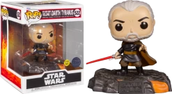 Funko Pop! Star Wars: Red Saber Series Volume 1 - Darth Tyranus Glow In The Dark Deluxe #522