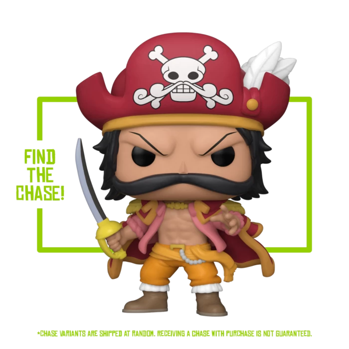 Funko Pop! One Piece - Gol D. Roger #124 - Chase Chance (+ Box Of 5 Mystery Exclusive Pop! Vinyl Figures) 3 Funko Pop! One Piece - Gol D. Roger #124 - Chase Chance (+ Box Of 5 Mystery Exclusive Pop! Vinyl Figures) - Image 2