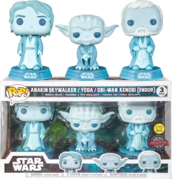 Funko Pop! Star Wars: Across The Galaxy - Anakin Skywalker, Yoda & Obi-Wan Kenobi Endor Force Ghost Glow In The Dark - 3-Pack 5 Funko Pop! Star Wars: Across The Galaxy - Anakin Skywalker, Yoda & Obi-Wan Kenobi Endor Force Ghost Glow In The Dark - 3-Pack -Anime Zone Shop 2 b9f4e27f 29fa 43c3 b752 b34df0c39eae