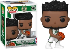 Funko Pop! NBA Basketball - Giannis Antetokounmpo Milwaukee Bucks 2021 City Edition Jersey #143