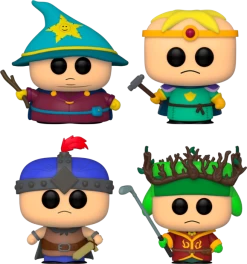 Funko Pop! South Park : The Stick Of Truth - Stick These Up Your - Bundle (Set Of 4)