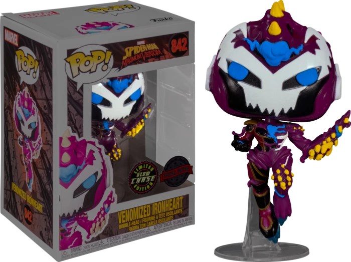 Funko Pop! Spider-Man: Maximum Venom - Venomized Ironheart #842 5 Funko Pop! Spider-Man: Maximum Venom - Venomized Ironheart #842 - Image 3