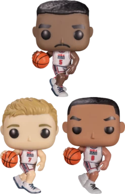 Funko Pop! NBA Basketball - 1992 Dream Team USA - Bundle (Set Of 3)