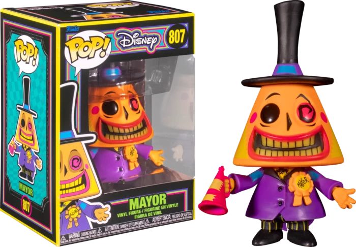 Funko Pop! The Nightmare Before Christmas - Mayor Blacklight #807 3 Funko Pop! The Nightmare Before Christmas - Mayor Blacklight #807