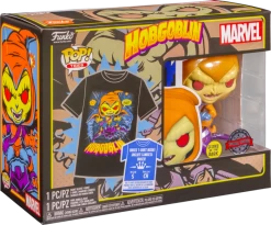 Funko Pop! Spider-Man: The Animated Series - Hobgoblin Glow In The Dark - Vinyl Figure & T-Shirt Box Set