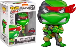 Funko Pop! Teenage Mutant Ninja Turtles (1984) - Michelangelo Comic #34 - Chase Chance