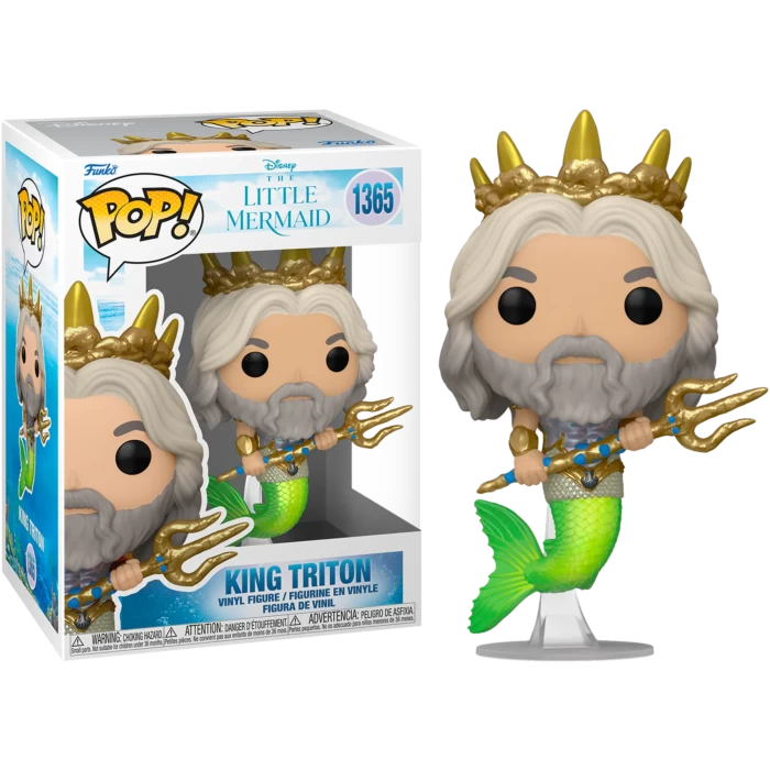 Funko Pop! The Little Mermaid (2023) - Part Of Your World - Bundle (Set Of 4) 4 Funko Pop! The Little Mermaid (2023) - Part Of Your World - Bundle (Set Of 4) - Image 2