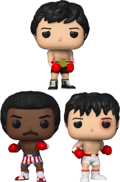 Funko Pop! Rocky - The Eye Of The - Bundle (Set Of 3)