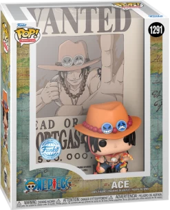 Funko Pop! Poster Cover - One Piece - Portgas D. Ace Wanted #1291