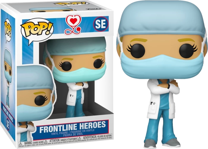 Funko Pop! Front Line Heroes - We Can Be Heroes - Bundle (Set Of 4) 6 Funko Pop! Front Line Heroes - We Can Be Heroes - Bundle (Set Of 4) - Image 4