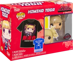 Funko Pop! My Hero Academia - Himiko Toga Unmasked - Vinyl Figure & T-Shirt Box Set
