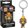 Funko Pocket Pop! Keychain - Marvel: Lucha Libre Edition - La Estrella Cosmica Captain Marvel -Anime Zone Shop 3 8811c8c4 ad66 4f31 908d e9fe8831dedc