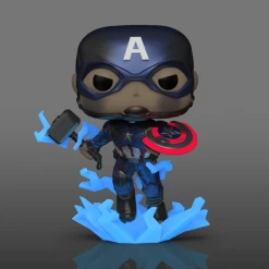 Funko Pop! Avengers 4: Endgame - Captain America With Mjolnir Metallic Glow In The Dark #1198 -Anime Zone Shop 3 8a702596 21d8 4dd6 b9d0 01a88524c689