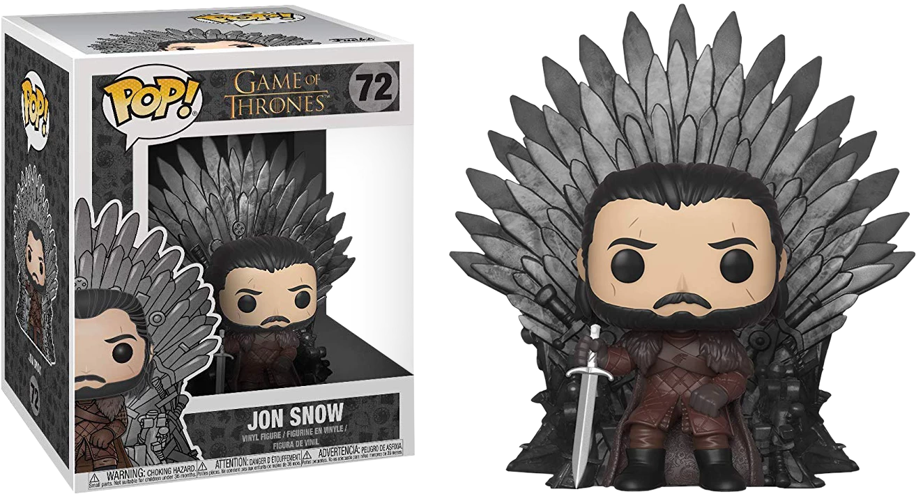 Funko Pop! Game Of Thrones - Jon Snow On Iron Throne Deluxe #72 3 Funko Pop! Game Of Thrones - Jon Snow On Iron Throne Deluxe #72