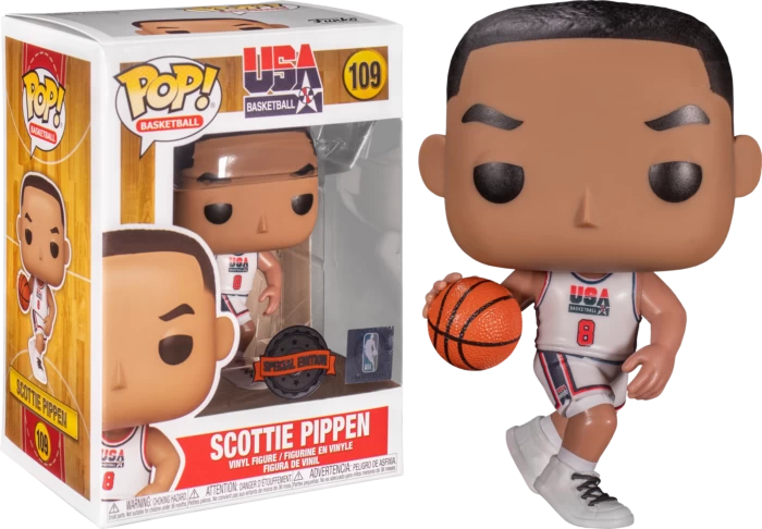 Funko Pop! NBA Basketball - 1992 Dream Team USA - Bundle (Set Of 3) 5 Funko Pop! NBA Basketball - 1992 Dream Team USA - Bundle (Set Of 3) - Image 3