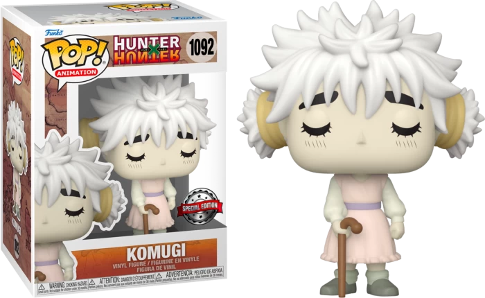 Funko Pop! Hunter X Hunter - Komugi #1092 - Chase Chance 3 Funko Pop! Hunter X Hunter - Komugi #1092 - Chase Chance