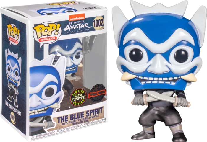 Funko Pop! Avatar: The Last Airbender - Zuko With Blue Spirit Mask #1002 - Chase Chance 5 Funko Pop! Avatar: The Last Airbender - Zuko With Blue Spirit Mask #1002 - Chase Chance - Image 3