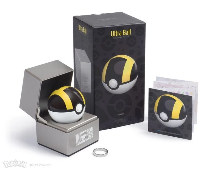 Pokemon - Ultra Ball 1:1 Scale Life-Size Die-Cast Prop Replica 8 Pokemon - Ultra Ball 1:1 Scale Life-Size Die-Cast Prop Replica - Image 6