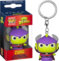 Funko Pocket Pop! Keychain - Pixar - Alien Remix Zurg