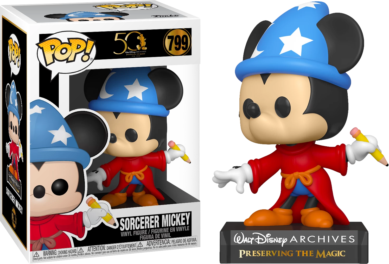 Funko Pop! Walt Disney Archives - Mickey Mouse 50th Anniversary - Bundle (Set Of 5) 4 Funko Pop! Walt Disney Archives - Mickey Mouse 50th Anniversary - Bundle (Set Of 5) - Image 2