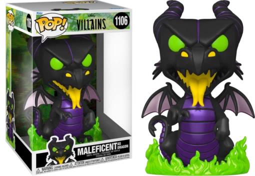 Funko Pop! Sleeping Beauty - Maleficent Dragon 10" Glow In The Dark #1106 -Anime Zone Shop 4 2c8fcf79 e42a 4332 a255 5436f8d50753