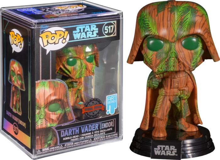 Funko Pop! Star Wars - Darth Vader Mustafar, Hoth, Endor & Bespin Artist Series - Bundle (Set Of 4) 6 Funko Pop! Star Wars - Darth Vader Mustafar, Hoth, Endor & Bespin Artist Series - Bundle (Set Of 4) - Image 4