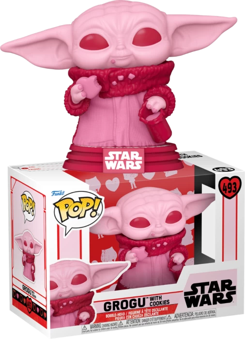 Funko Pop! Star Wars: The Mandalorian - Valentine's Day - Bundle (Set Of 5) 5 Funko Pop! Star Wars: The Mandalorian - Valentine's Day - Bundle (Set Of 5) - Image 3