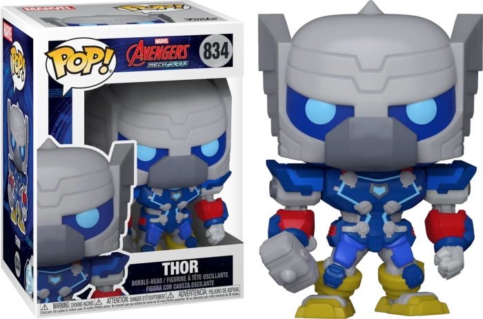 Funko Pop! Avengers Mech Strike - What The Mech Is This - Bundle (Set Of 6) 9 Funko Pop! Avengers Mech Strike - What The Mech Is This - Bundle (Set Of 6) - Image 7
