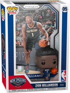Funko Pop! Trading Cards - NBA Basketball - Zion Williamson With Protector Case #05