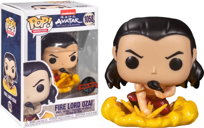 Funko Pop! Avatar: The Last Airbender - Fire Lord Ozai Shirtless #1058 3 Funko Pop! Avatar: The Last Airbender - Fire Lord Ozai Shirtless #1058