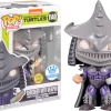 Funko Pop! Teenage Mutant Ninja Turtles II: The Secret Of The Ooze - Super Shredder With Ooze Glow In The Dark #1140 (+ Box Of 3 Mystery Exclusive Pop! Vinyl Figures)