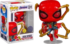 Funko Pop! Avengers 4: Endgame - Iron Spider With Nano Gauntlet Glow In The Dark #574