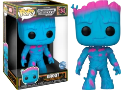 Funko Pop! Guardians Of The Galaxy Vol. 3 - Groot Blacklight 10" Jumbo #1242