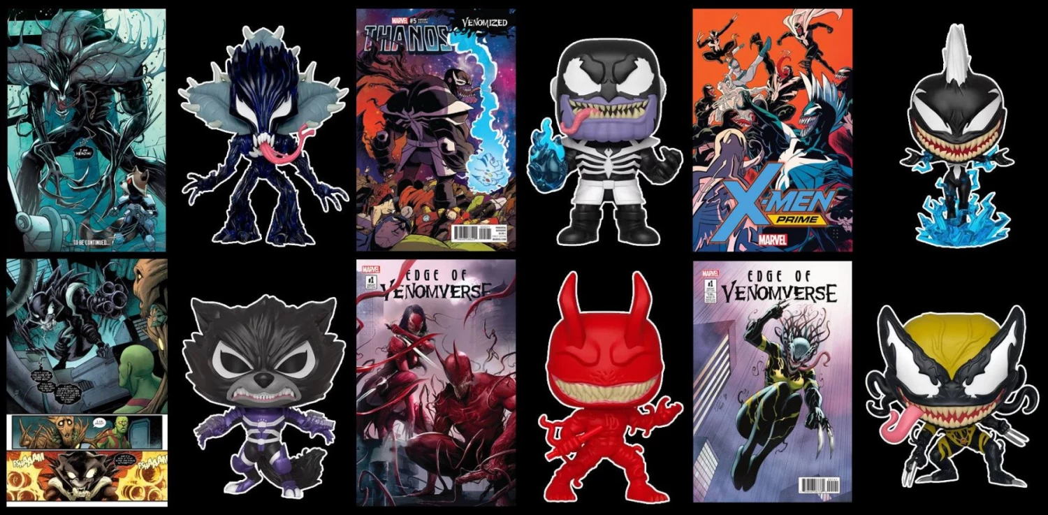 Funko Pop! Venom - Titanized Pop! Vinyl Bundle (Set Of 6) 4 Funko Pop! Venom - Titanized Pop! Vinyl Bundle (Set Of 6) - Image 2