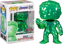Funko Pop! Avengers 4: Endgame - Hulk With Nano Gauntlet Chrome 6” - Bundle (Set Of 6) -Anime Zone Shop 5 0271babb 3475 4d16 959e c9d027f9fb53