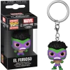 Funko Pocket Pop! Keychain - Marvel: Lucha Libre Edition - El Furioso Hulk