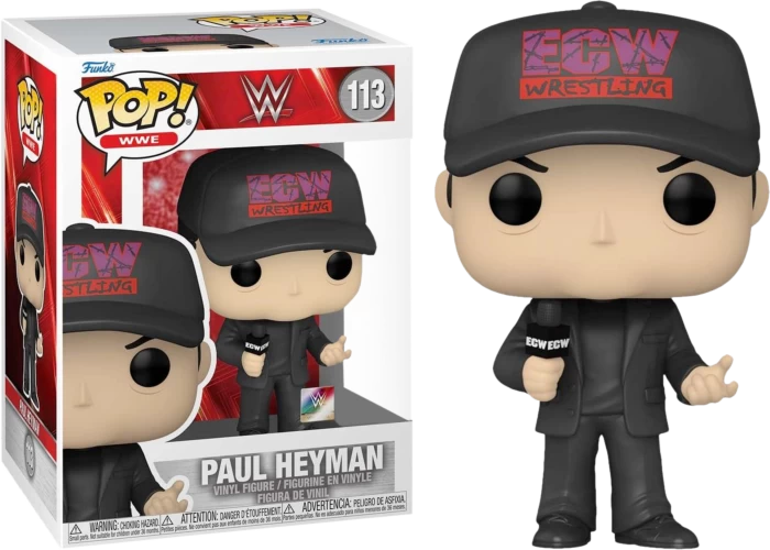 Funko Pop! WWE - Paul Heyman ECW #113 3 Funko Pop! WWE - Paul Heyman ECW #113