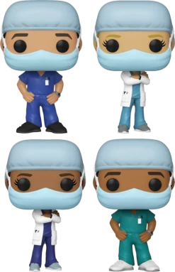 Funko Pop! Front Line Heroes - We Can Be Heroes - Bundle (Set Of 4)