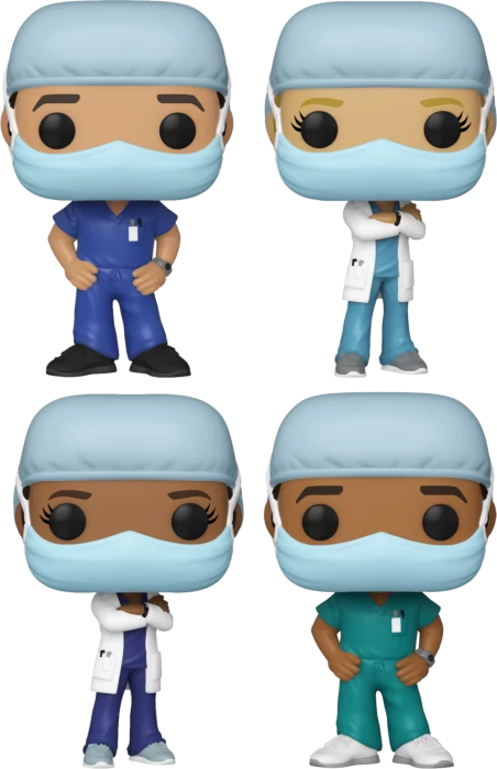 Funko Pop! Front Line Heroes - We Can Be Heroes - Bundle (Set Of 4) 3 Funko Pop! Front Line Heroes - We Can Be Heroes - Bundle (Set Of 4)