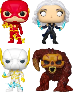 Funko Pop! The Flash (2014) - For The Love Of Godspeed - Bundle (Set Of 4)